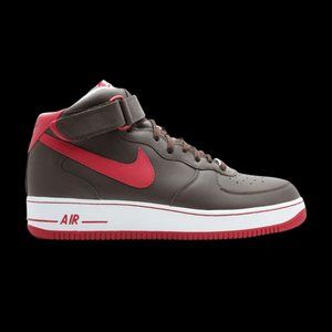 Nike Air Force 1 Mid 07 Brown Red - 315091-261 (RARE) Size 11